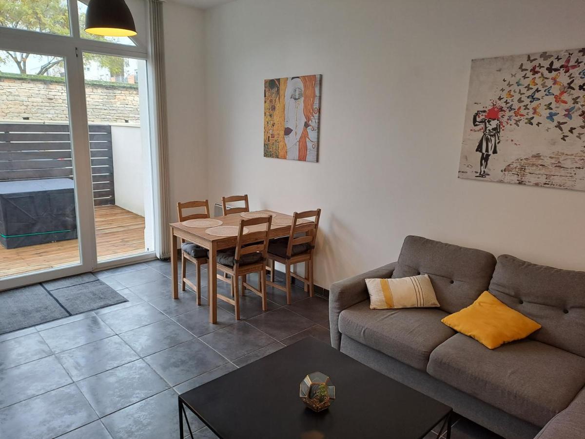 Bel Appartement Grande Terrasse Avec Parking A ديجون المظهر الخارجي الصورة